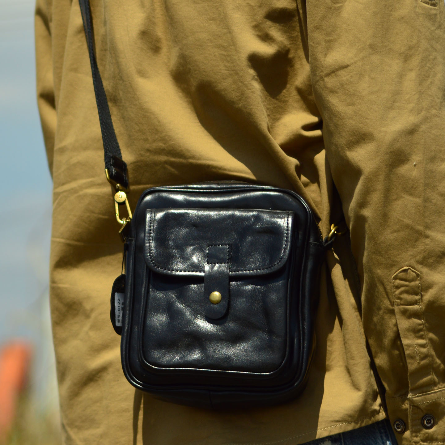 Leather Backpack Vintage - AETOO Bolso de hombro de cuero