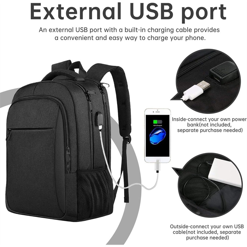 Mochila Antirrobo para Portáti - Travel Backpack Anti Theft reseña y precio