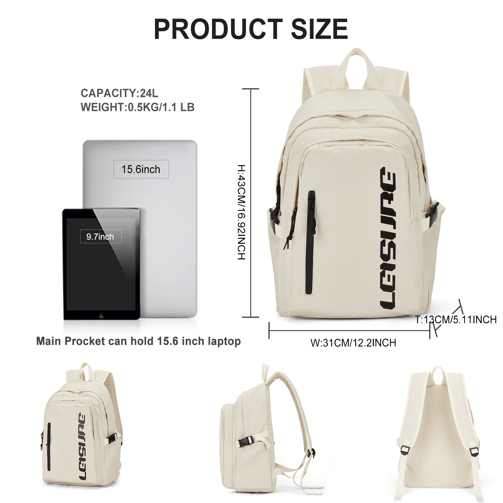 Mochila Escolar Ligera Informa - Fashion Backpack Women reseña y precio