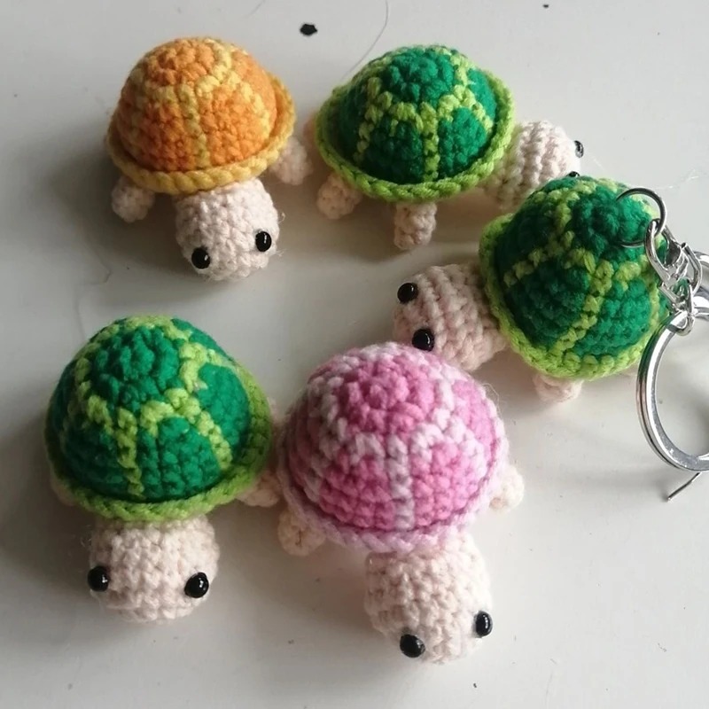 Llavero de tortuga tejido a ma - Mini Backpack Purse reseña y precio