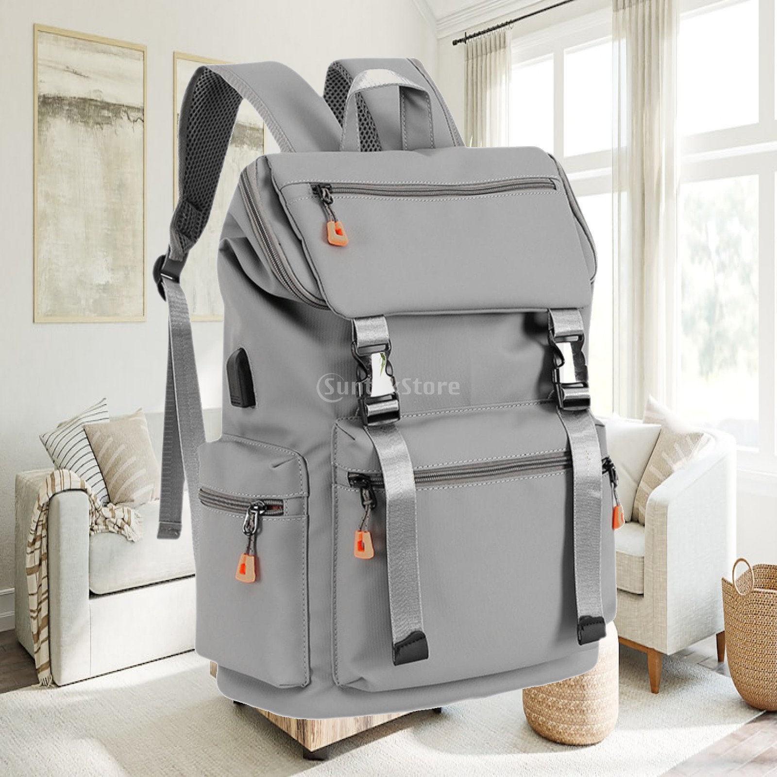 Mochila informal con organizad - Fashion Backpack Women reseña y precio